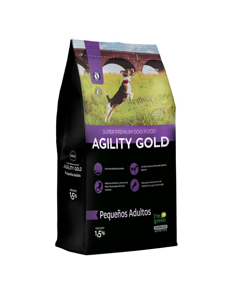 AGILITY PEQUEÑOS ADULTOS X 7 Kg