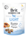 SNACK FUNCIONAL BRIT LIGHT WITH RABBIT ENRICHED WITH PAPAYA
