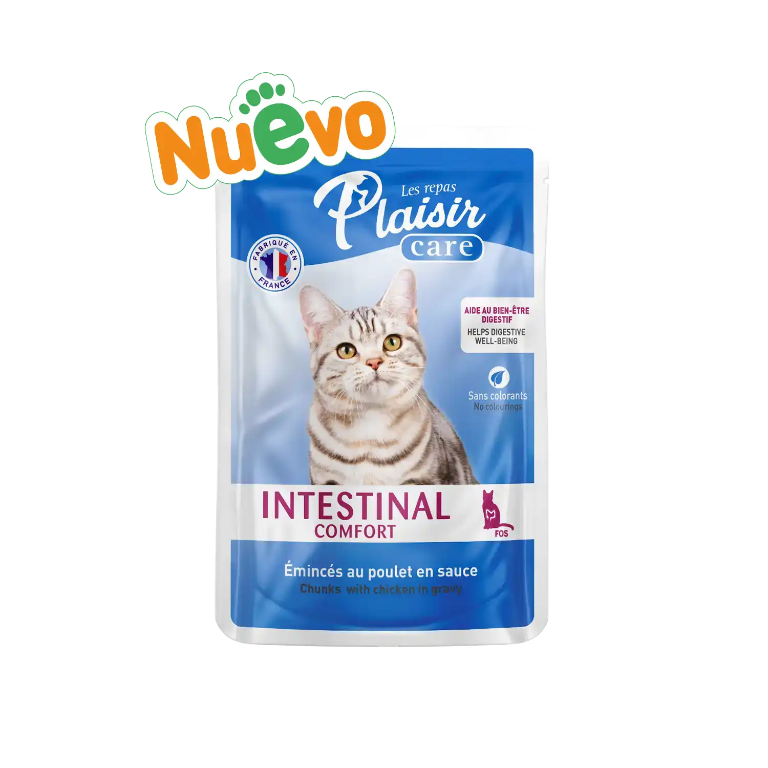 PLAISIR CARE INTESTINAL GATO SOBRE X 85 gr