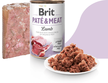 LATA BRIT PATÉ & MEAT - LAMB X400 gr