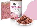 LATA BRIT PATÉ & MEAT - PUPPY CHICKEN AND TURKEY X 400 gr
