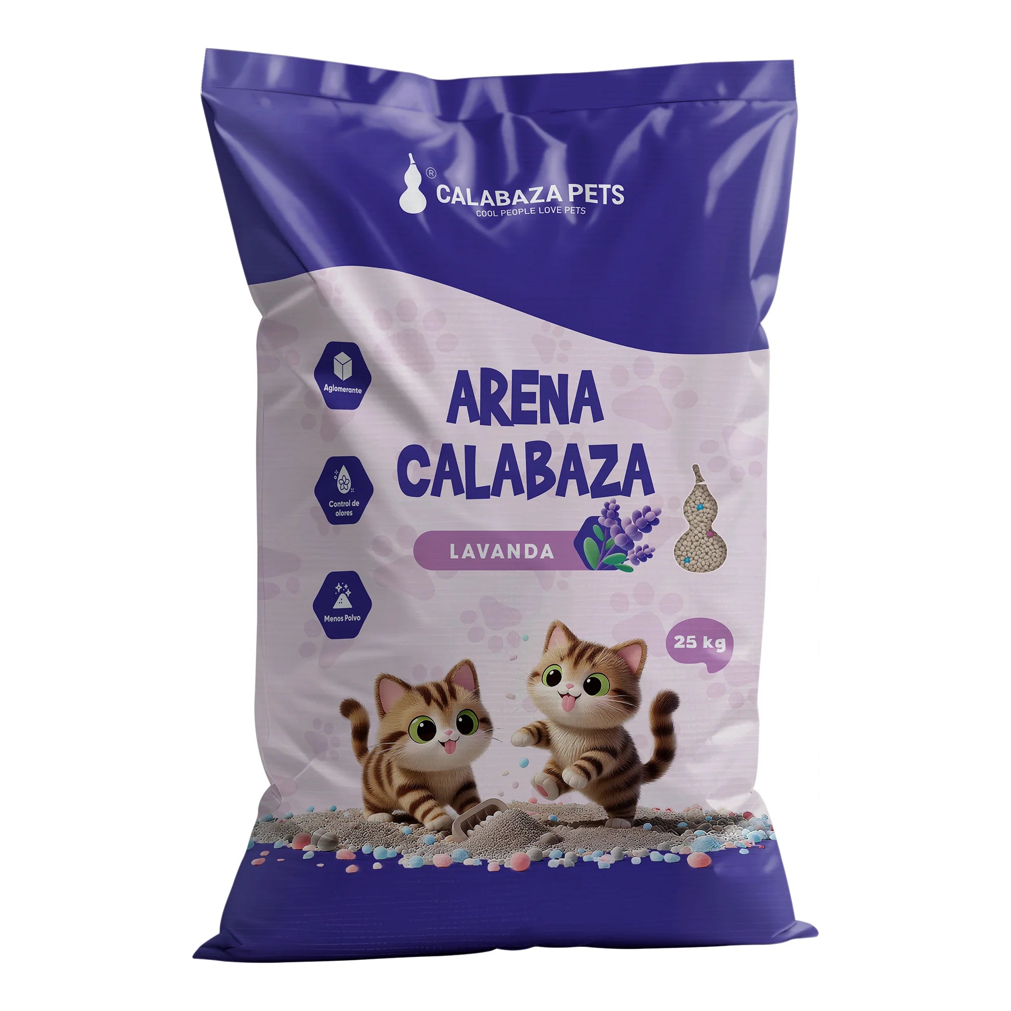 ARENA CALABAZA LAVANDA X 25 Kg