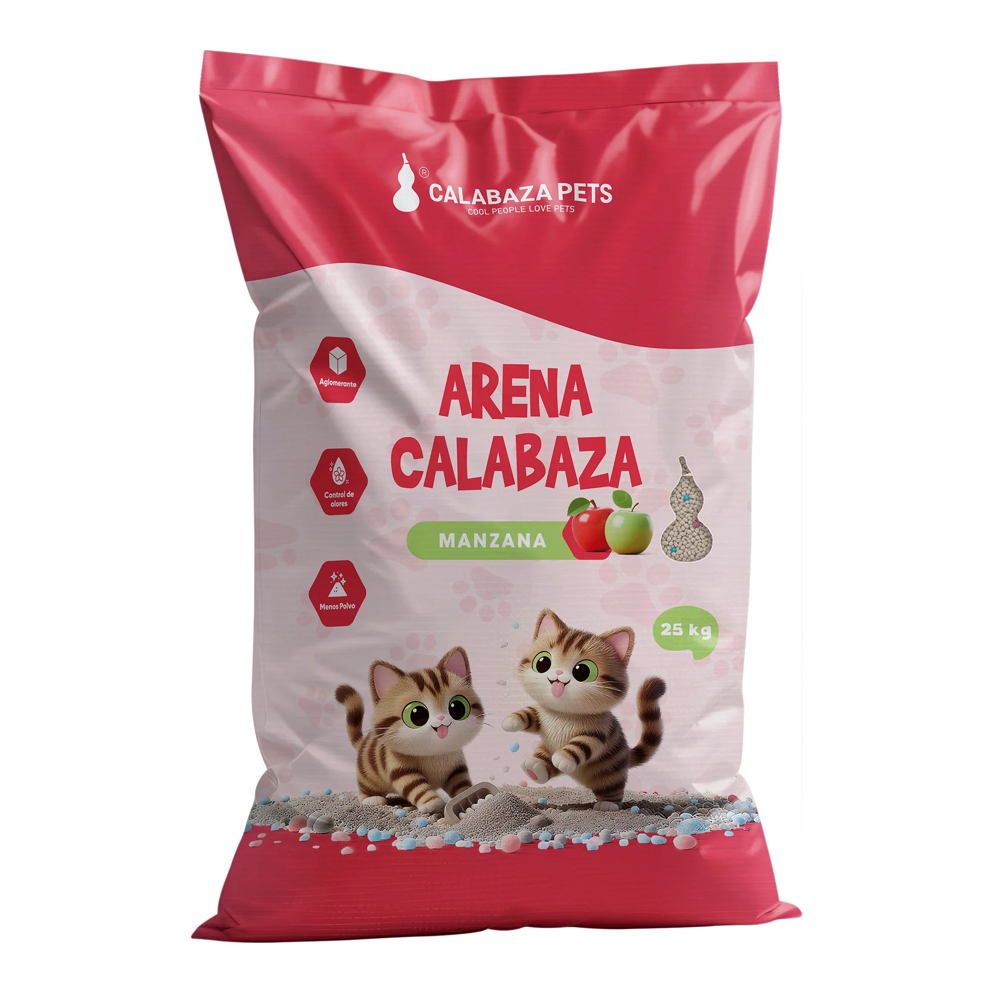 ARENA CALABAZA MANZANA X 25 Kg
