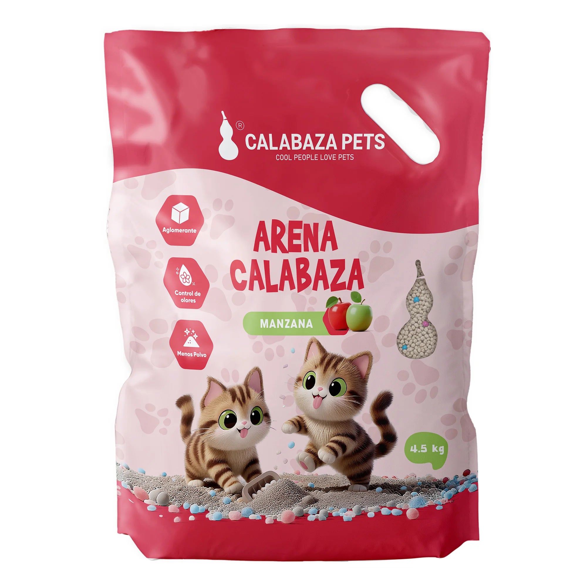 ARENA CALABAZA MANZANA X 4.5