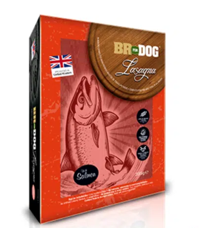 LASAGNA BR FOR DOG SALMON