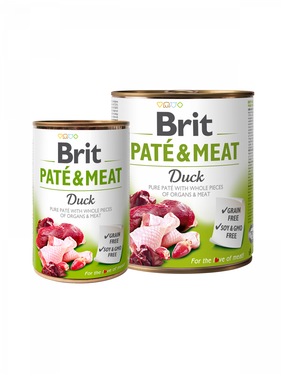 LATA BRIT PATÉ & MEAT - DUCK X 800 gr